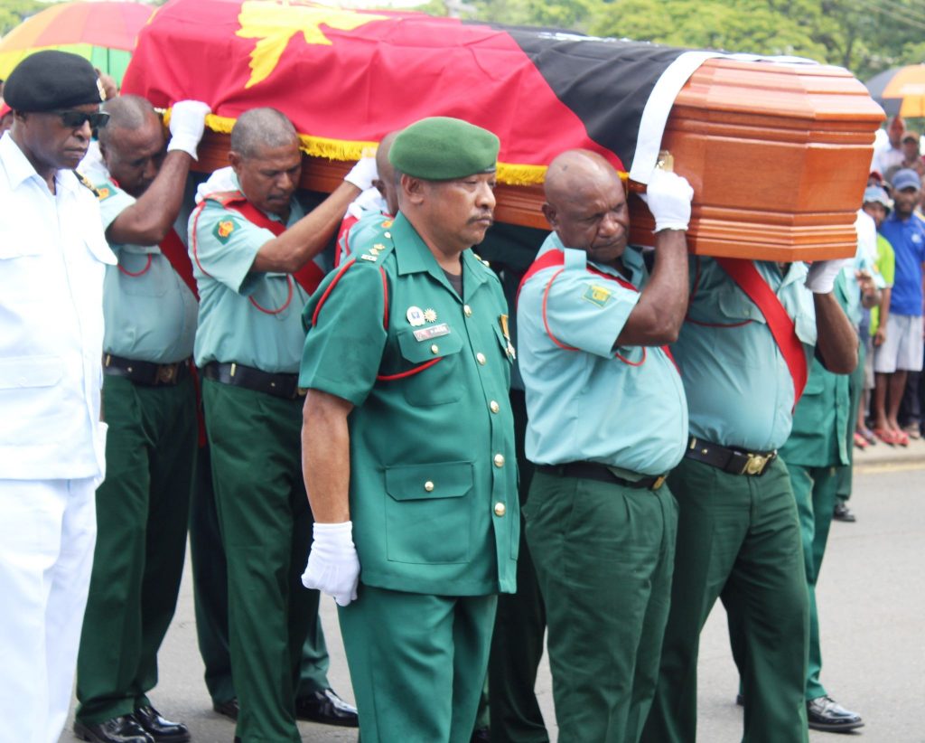 PRIME MINISTER JAMES MARAPE PAYS TRIBUTE TO LATE SIR MEKERE MORAUTA