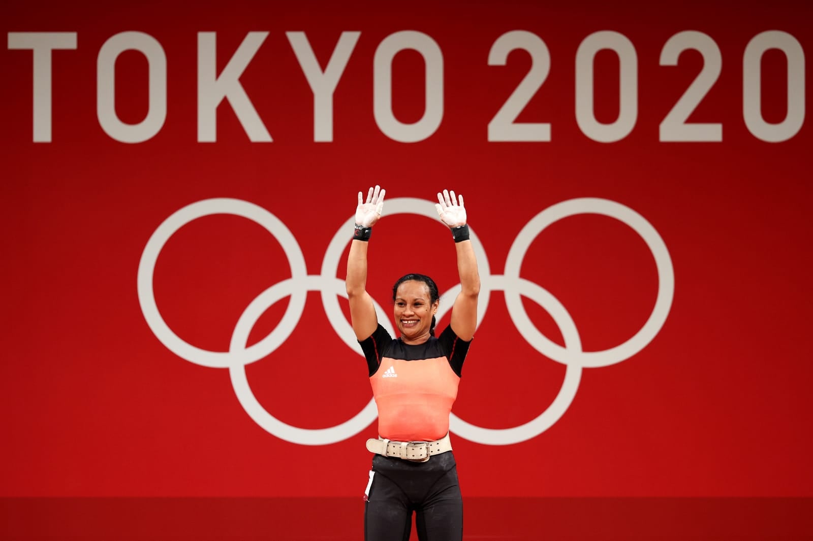 DIKA TOUA MAKES OLYMPIC HISTORY : PNG Haus Bung