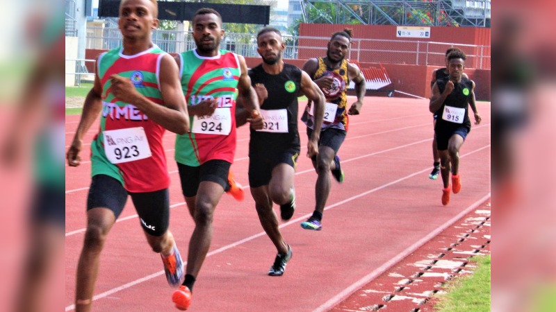 NEW ATHLETICS TALENTS SHINE AT GRAND PRIX : PNG Haus Bung