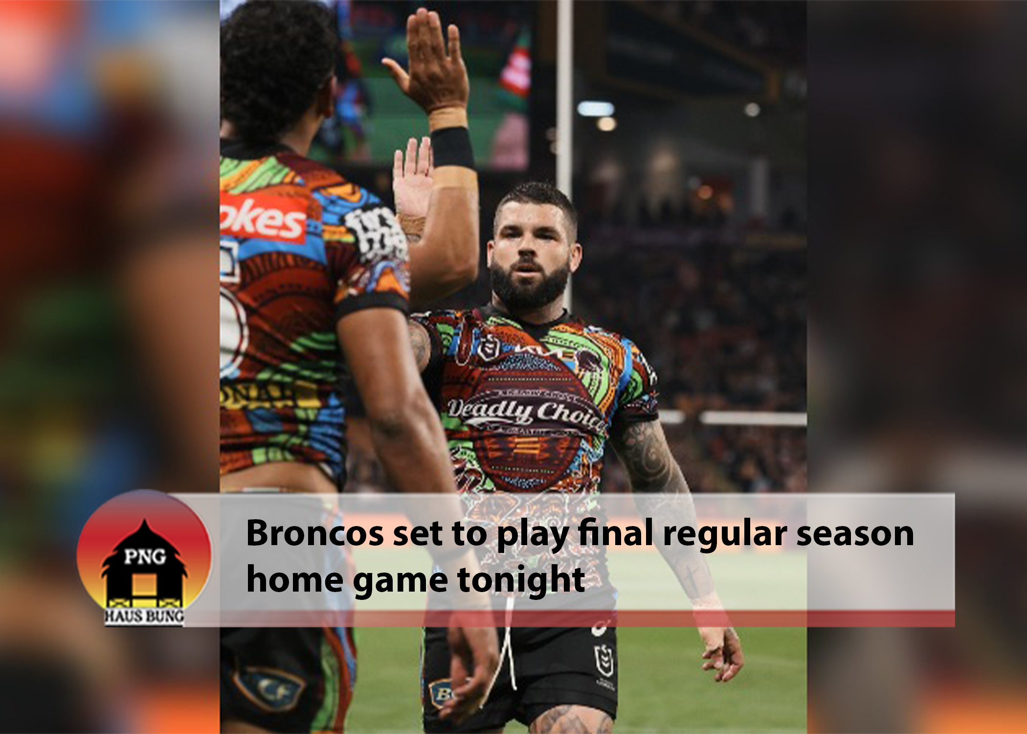 Nrl deals game tonight