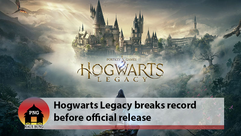 HOGWARTS LEGACY IS NUMBER 1 PRE-SALE ON GAMING PLATFORM STEAM