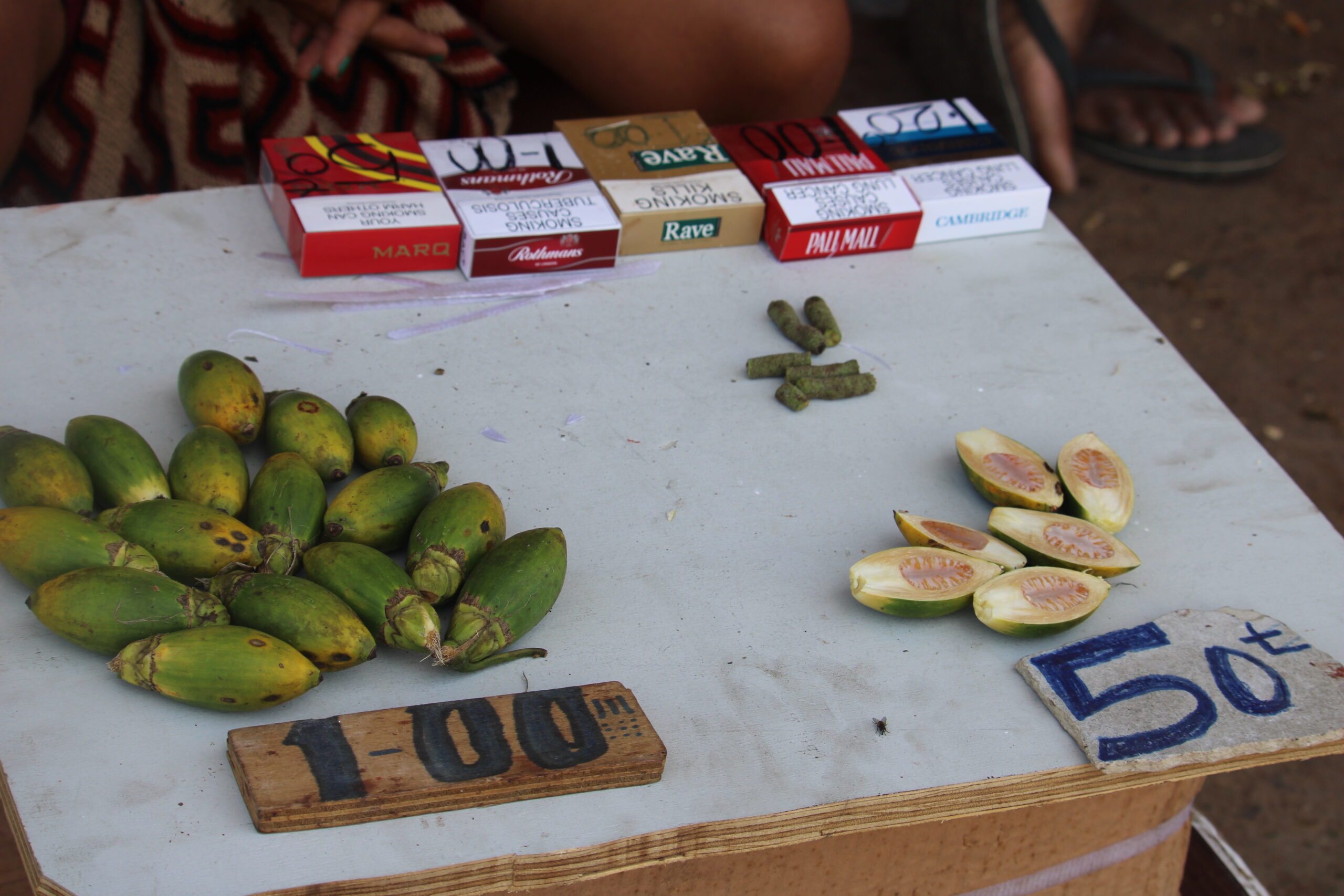 buai at the market, buai is the legal drug of choice in PNG…