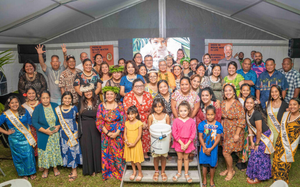 MARSHALL ISLANDS 2nd TO MEET UN SDG No.6 : PNG Haus Bung