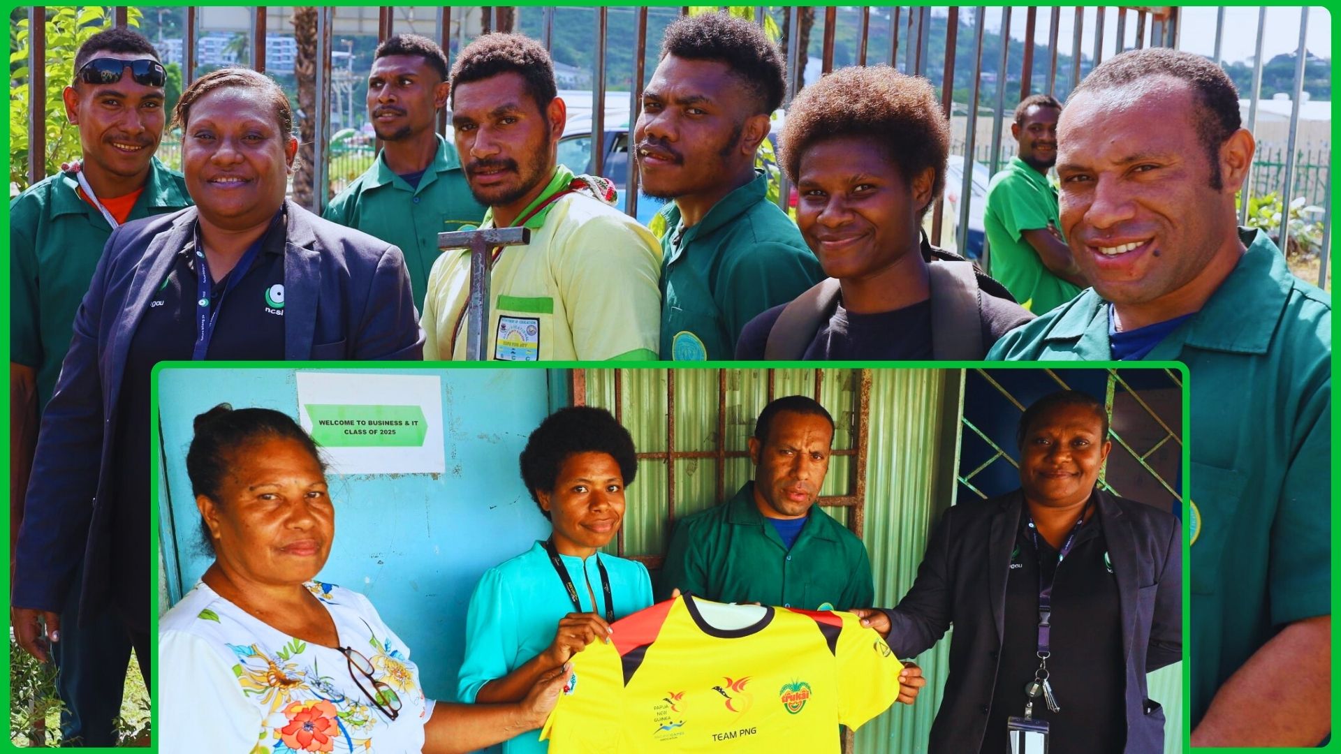 NCSL DONATES TRUKAI FUN RUN T- SHIRTS TO STUDENTS