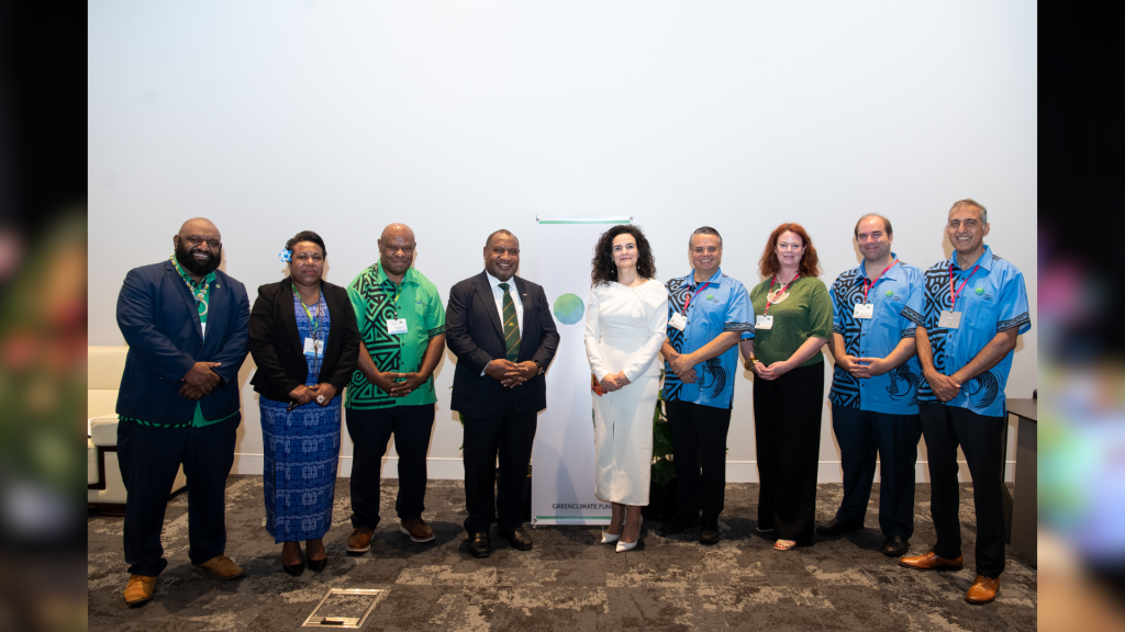 PNG SECURES LANDMARK GREEN CLIMATE FUND GRANT